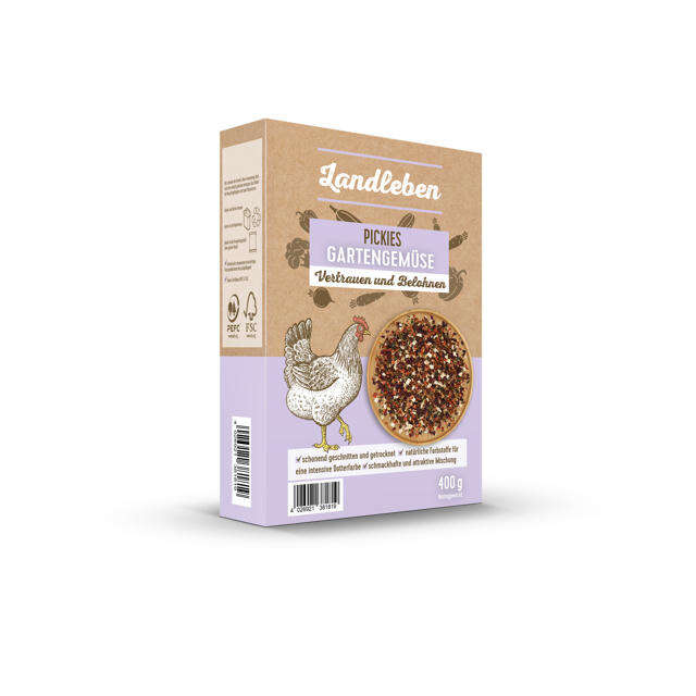 Landleben Pickies Gartengemüse